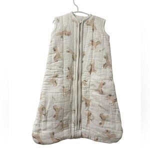 Pottery Barn Baby MILA WEARABLE BLANKET UNICORNS horses Med 6-12MO sleepsack